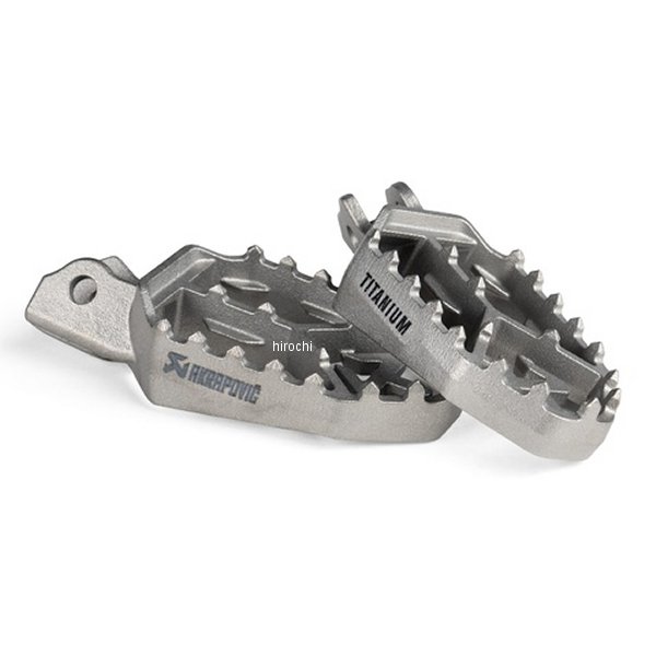 アクラポビッチ AKRAPOVIC アドベンチャーフットペグセット カワサキ KLE500 26年 ...