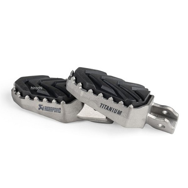 アクラポビッチ AKRAPOVIC アドベンチャーフットペグセット カワサキ KLE500 26年 ...