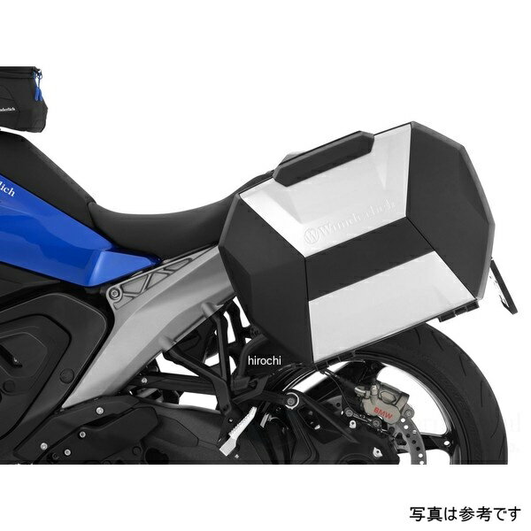 ワンダーリッヒ Wunderlich サイドケースセット X-CASE X30 black-silver & サイドキャリア X-RACK シルバー R1300R W15609-000 JP店