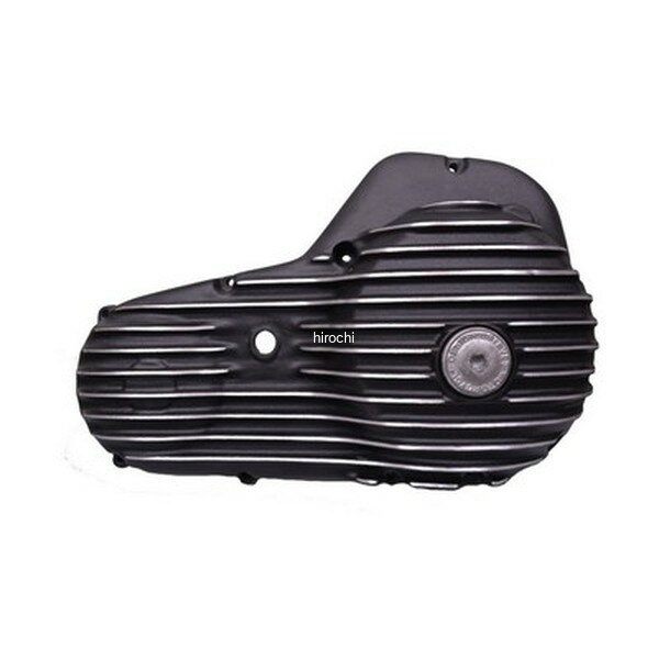 部品屋K&W Snatch プライマリーカバー 84年-91年 エボ FXR（ミッドコントロール） ブラックカット PCFXR-R-BC JP店