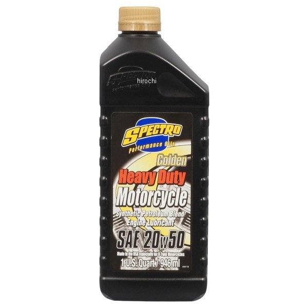  スペクトロ SPECTRO ゴールデン SYNブレンド エンジンオイル 20W-50 310312 JP店