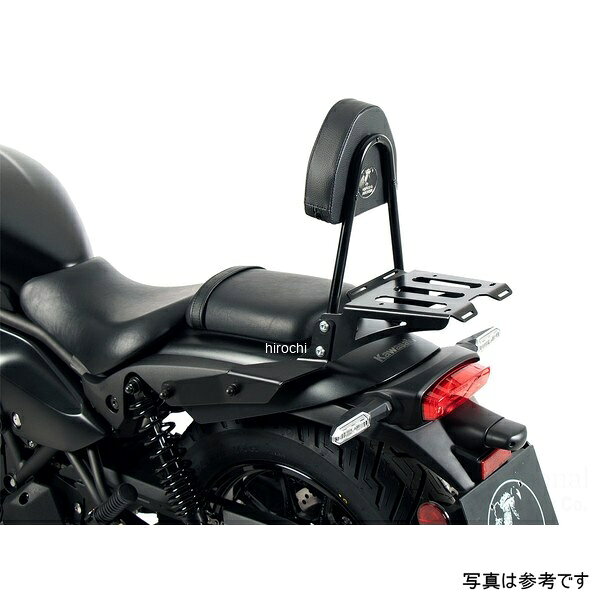 ヘプコアンドベッカー HEPCO&BECKER シーシーバー with リアラック 24年- Eliminator 40024年- カワサキ Eliminator 400 24年- カワサキ Eliminator 500エリミネーターの ツーリング カスタムパーツヘプコ＆ベッカーのセンターキャリア 「Minirack」とSissybar / シーシーバーがセットになったキット。バックなどをベルトやロープで止める際に必要なスリットが施されています。荷物の積載が可能になり、日常使用が一段と便利になります。またタンデムライダーの安全性向上と疲労を低減。高耐久パウダー塗装仕上げ。611-2552-0001楽天 JP店