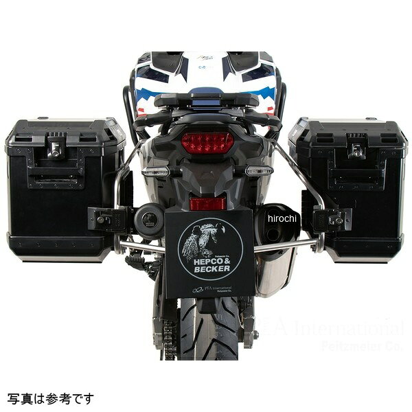 ヘプコアンドベッカー HEPCO&BECKER サイドケースホルダー + Xplorer Cutout セッ...