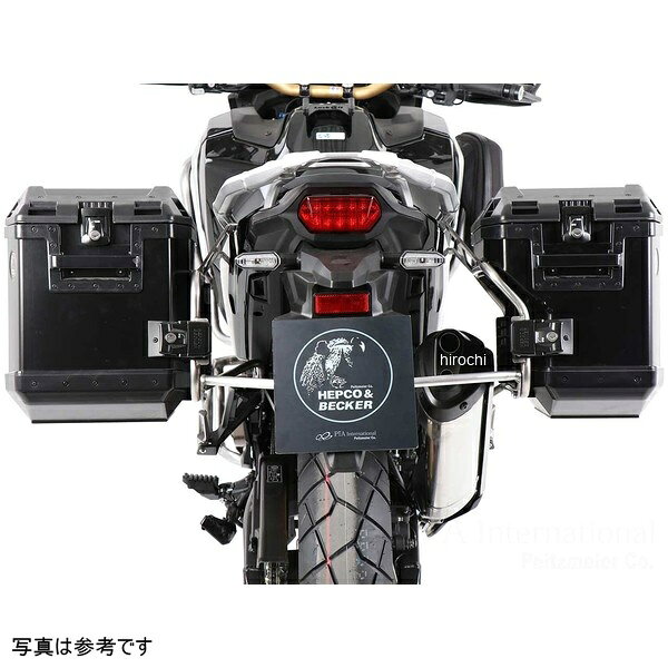 ヘプコアンドベッカー HEPCO&BECKER サイドケースホルダー + Xplorer Cutout セッ...