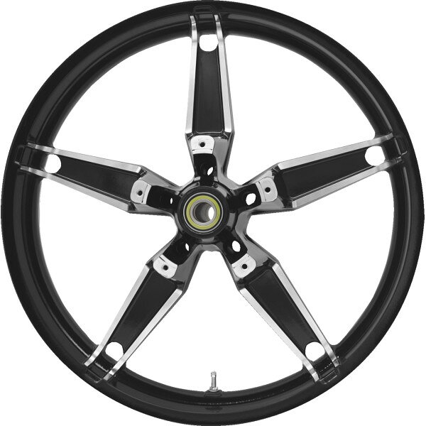  COASTAL MOTO フロントホイール DAYTONA NON ABS DUAL DISC BLK CUT 21インチ 0201-2653 JP店
