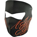 【USA在庫あり】 ザンヘッドギア ZAN Headgear フルフェイスマスク オレンジ 炎 2503-0108 JP店