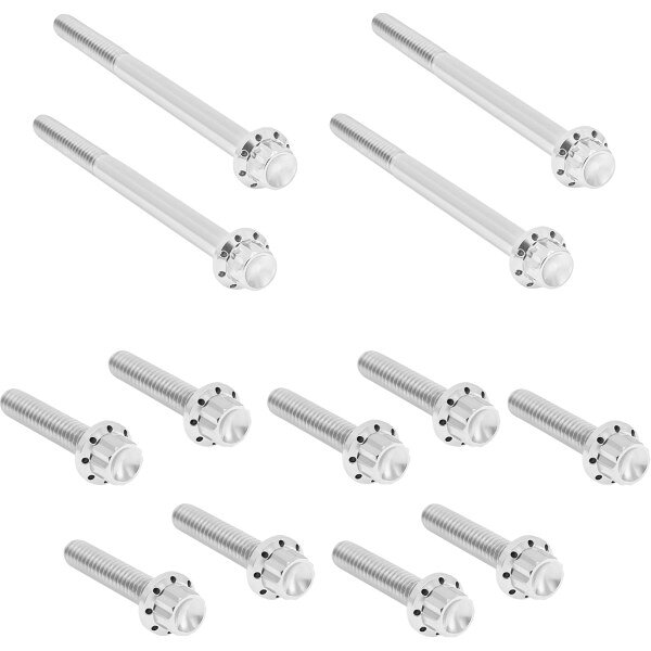  アレンネス Arlen Ness HARDWARE KIT TITANUIM 12PT PRIMARY カバー POLISH 2401-1731 JP店