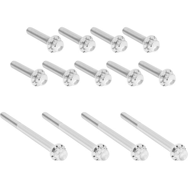  アレンネス Arlen Ness HARDWARE KIT TITANUIM 12PT PRIMARY カバー POLISH 2401-1767 JP店