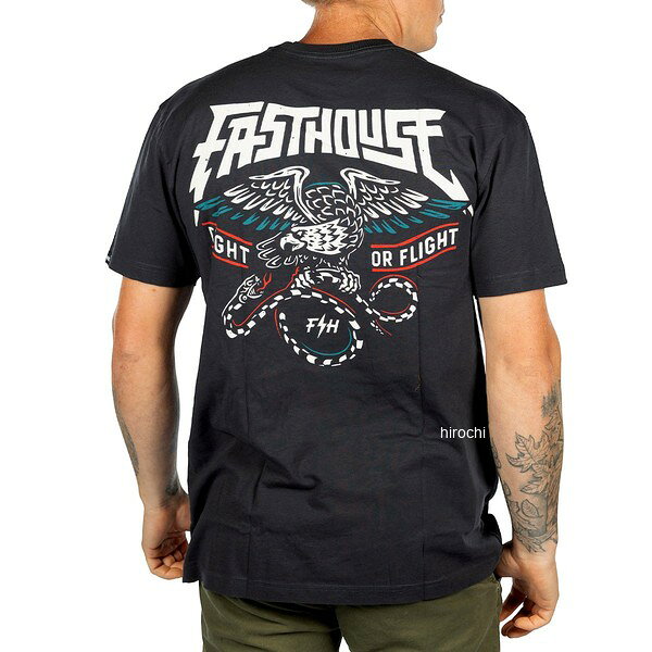 ファストハウス FASTHOUSE Tシャツ S ソアー G- ブラックサイズ：Sカラー：ブラックFASTHOUSEらしいグラフィックをあしらった、シンプルで着回しやすいTシャツ軽量な100％リングスパンコットンを使用し、FASTHOUSEならではのアスレチックフィットを採用。プレウォッシュ加工により、柔らかな着心地と縮みにくさを実現。・コーマ糸を使用した100％リングスパンコットン・柔らかく軽量な4.3oz生地・クルーネック仕様のアスレチックフィット・スクリーンプリントグラフィック・左袖に織りネームラベル配置・プレウォッシュ加工による快適な着心地と縮みの軽減※画像はイメージです。他車種・他カラーを含みます。100108-00-08楽天 JP店