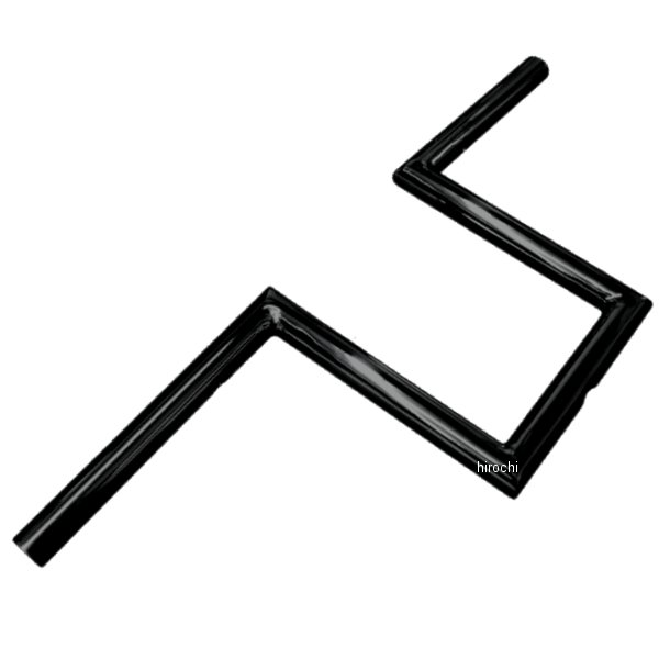 【USA在庫あり】 LAチョッパーズ LA Choppers 1インチ ハンドルバー ナローZ 8インチ 黒(つや有り) 060..