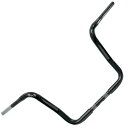 【USA在庫あり】 DRAG 1.25インチ バッファローバー エイプ 13インチ 08年-13年 FLHT/FLHX 黒(つや有り) 0601-2745 JP店