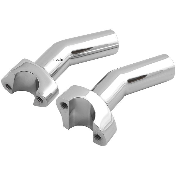 【USA在庫あり】 DRAG 1インチハンドルバー 4.5インチ(114mm)高 ライザー プルバック クローム 0602-0409 JP店