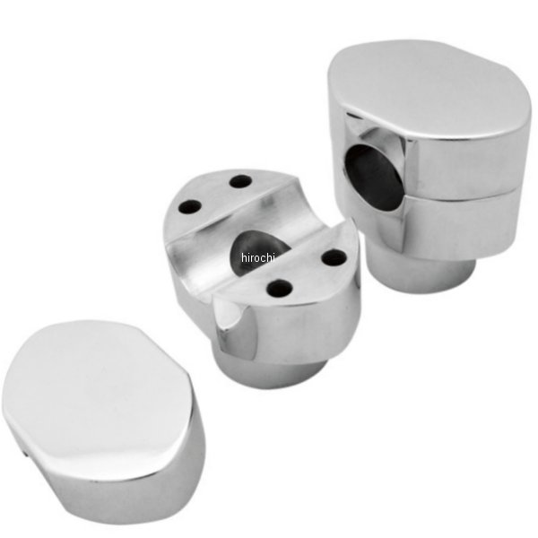 【USA在庫あり】 LAチョッパーズ LA Choppers 1インチハンドルバー 1.5インチ(38mm)高 ライザー PAUGHCO クローム 0602-0551 JP店