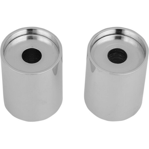 【USA在庫あり】 LAチョッパーズ LA Choppers 1.5インチバー用 延長ライザー 2インチ(51mm)高 クローム 0602-0671 JP店