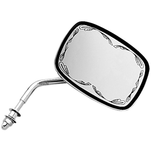 【USA在庫あり】 エムゴ EMGO ミラー スクエア ショートステム ボルトオン スクロール(1個売り) 2021709 JP店