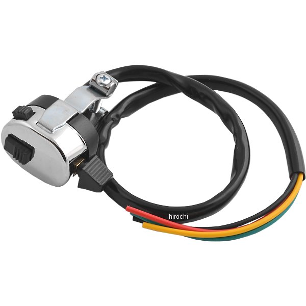 キジマ スイッチ ユニバーサル ウインカーL/R プッシュ式 2WAY コード付 304-6111 JP店