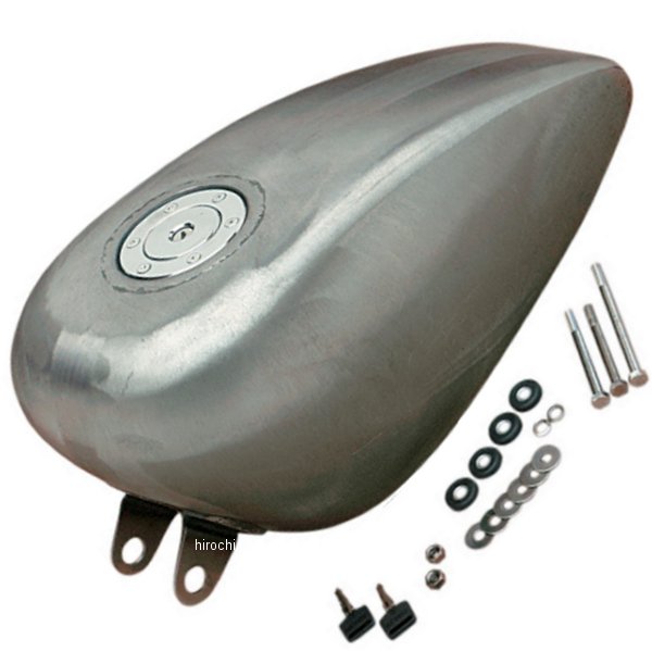 【USA在庫あり】 DRAG ガソリンタンク 3.3ガロン(12.5L) アエロスタイル 95年-03年 XL 右側ペットコック DS-390340 JP店