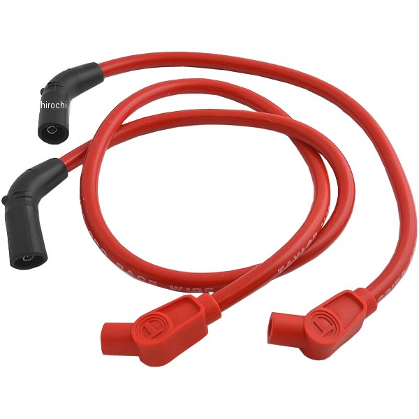 【USA在庫あり】 Sumax 10.4mm プラグコード 09年-16年 FLH 赤 2104-0223 JP店