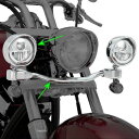 417479 ショークローム Show Chrome 3.5インチ 楕円光ライトキット 10年-13年 VT1300 55-362 JP店