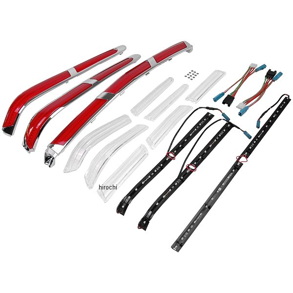 417747 ショークローム Show Chrome LED モールインサート トランク用 01年-10年 GL1800 52-701A JP店