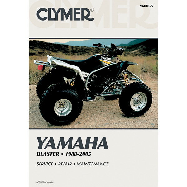 【USA在庫あり】 クライマー Clymer マニュアル 整備書 88年-05年 YFS200 BLASTER 4201-0089 JP店