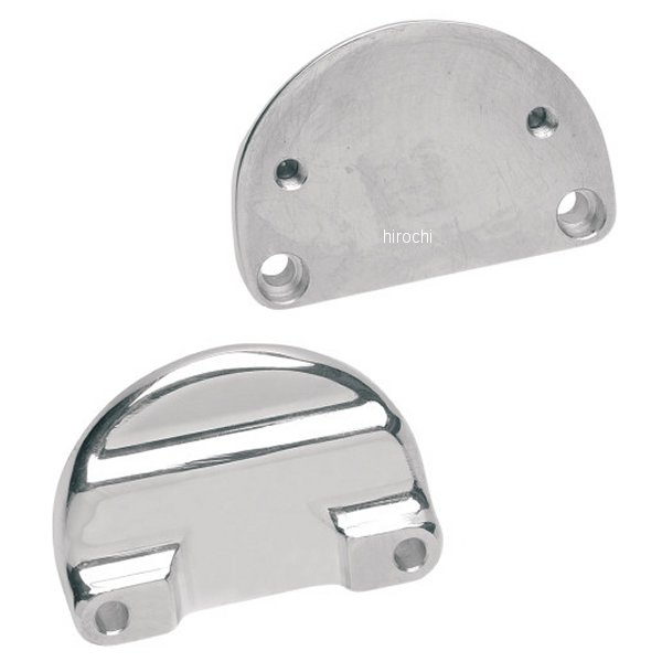 【USA在庫あり】 DRAG フロントフェンダー フォーク アダプター 21インチ 84年-13年 FLT クローム 1410-0021 JP店