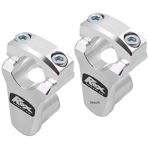 【USA在庫あり】 ロックス スピード FX Rox Speed FX ライザー 高さ51mm/ハンドル29mm シルバー 0602-0437 JP店