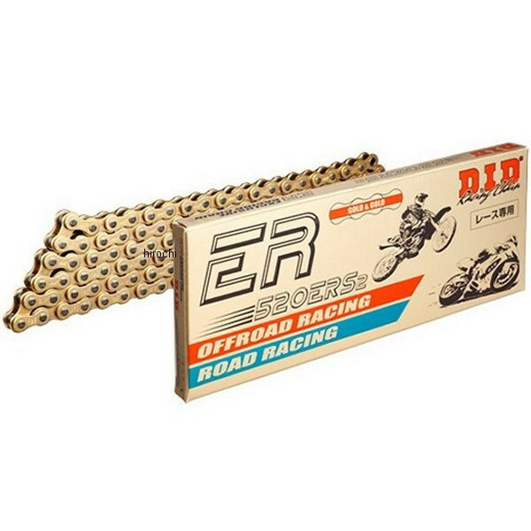 4525516453196 DID 大同工業 チェーン 415ERZ レース用 ERシリーズ ゴールド (108L) クリップ DID 415ERZ-108L RJ(クリップ) GOLD JP店