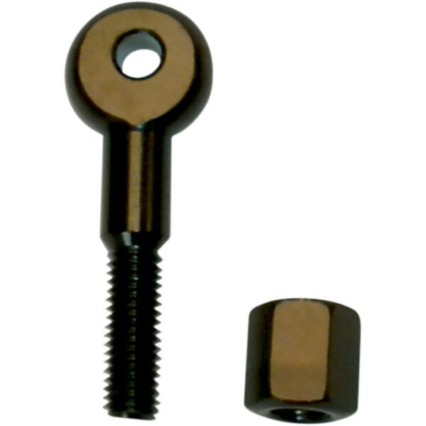 Other - 【USA在庫あり】 K&S ケーアンドエス ミラー アダプター 正ネジ 8mm 黒(右) 0641-0128 JP
