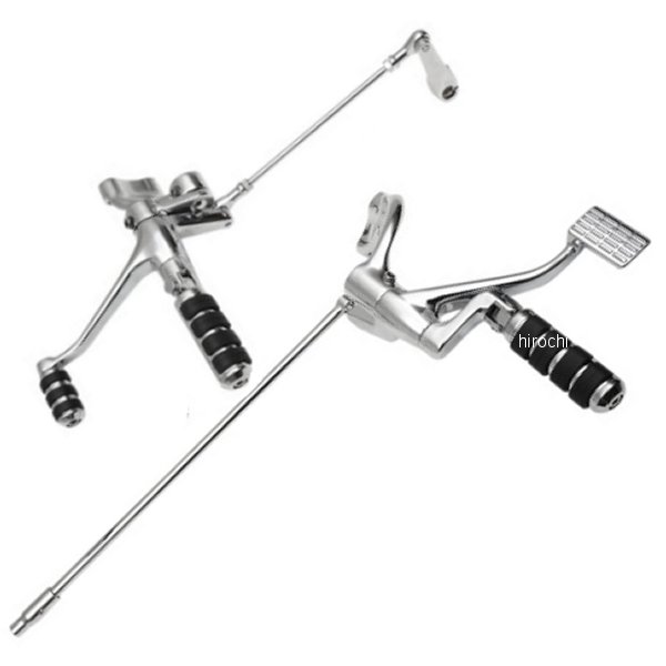 【USA在庫あり】 DRAG フォワードコントロール 2インチ(51mm)長い 14年-17年 XL クローム 1622-0488 JP店