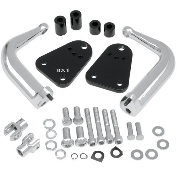 18年-21年 ハーレー XL1200NS Iron 1200 18年-19年 ハーレー XL1200XS Forty-Eight Special 16年-20年 ハーレー XL1200CX Roadster 14年-17年 ハーレー XL1200T SuperLow 1200T 12年-16年 ハーレー XL1200V Seventy-Two 11年-19年 ハーレー XL883L SuperLow 11年-17年 ハーレー 1200 XLCP 11年-12年 ハーレー Sportster 1200 XR 10年-22年 ハーレー Forty-Eight 10年-12年 ハーレー XR1200X 10年 ハーレー XR1200 09年-22年 ハーレー XL883N Iron 883 09年 ハーレー Sportster 1200 X XR 09年 ハーレー XL883 07年-12年 ハーレー XL1200N Sportster 1200 Nightster 07年 ハーレー XL50 50th Anniversary Sportster 07年 ハーレー 883 Roadster XLR 06年-11年 ハーレー XL1200L Sportster 1200 Low 06年 ハーレー XL883L 06年 ハーレー XL1200R 06年 ハーレー XL1200L 05年-10年 ハーレー XL883L Sportster 883 Low 05年-07年 ハーレー XL883R Sportster 883 Roadster 05年-06年 ハーレー XL883R 04年-19年 ハーレー XL1200C Sportster 1200 Custom 04年-09年 ハーレー XL1200R Sportster 1200 Roadster 04年-09年 ハーレー XL883C Sportster 883 Custom 04年-08年 ハーレー XL883 Sportster 04年-06年 ハーレー XL883C 04年-06年 ハーレー XL1200C ・ブラック仕上げのマウントブラケットとクロームフットペッグアームとクレビスが特徴です。・フットペダルマウントアームは調節可能で、ライダーの高さと好みのライディングポジションに合わせて3つのプリセット位置に取り付けることができます。・フットペグは含まれていません。・ほとんどのオス型マウントペグを受け入れます。・必要なすべての取り付け用ハードウェアが含まれています。・目に見えるハードウェアはクロームメッキされています。1624-0124楽天 JP店