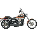 【USA在庫あり】 バッサニ Bassani フルエキゾースト ファイアースイープ 06年-17年 ダイナ クローム 1800-1163 JP店