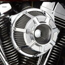 【USA在庫あり】 アレンネス Arlen Ness エアクリーナー インバータ 08年-16年 FLH ベベル クローム 1010-1214 JP店