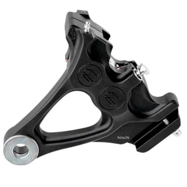 【USA在庫あり】 パフォーマンスマシン 4ピストン ディファレンシャル キャリパー リア 黒つや消し 87年-99年 FXST、FLST 1701-0457 JP店