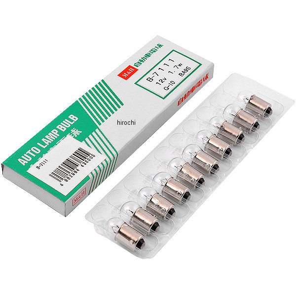 �ڥ᡼�����߸ˤ���� M&H �ޥĥ��� �Ρ��ޥ�Х�� 12V1.7W �᡼������ �ݥ������� (���ꥢ) 1Ȣ (10������) B-7111 JPŹ