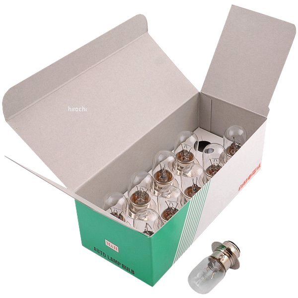 Light Valves - M&H マツシマ ノーマルバルブ 12V25/25W ヘッド球 (クリア) 1箱 (10個入り) PH7 B-2014 JP店
