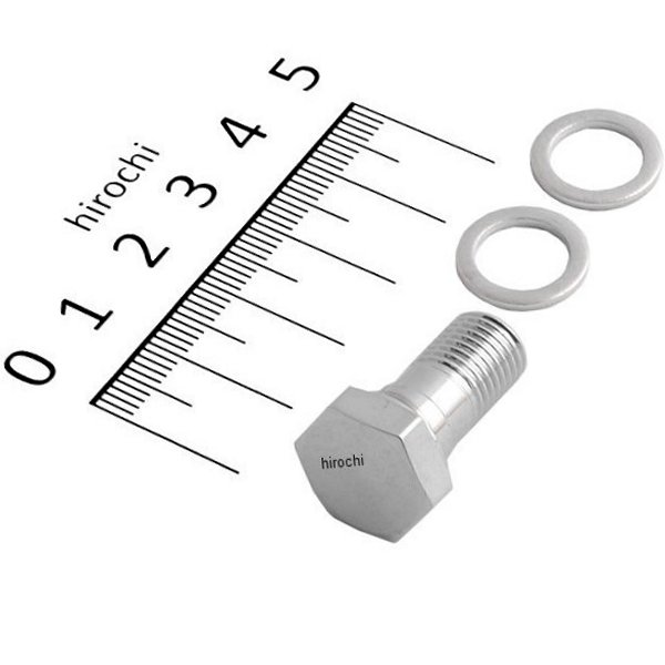 【USA在庫あり】 DRAG 3/8インチ(9.5mm)-24 バンジョーボルト (3/4