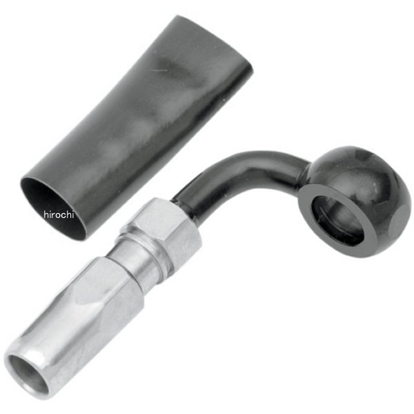 【USA在庫あり】 マグナム MAGNUM バンジョー 3/8インチ(9.5mm)/10mm 90°黒/クローム 1742-0322 JP店