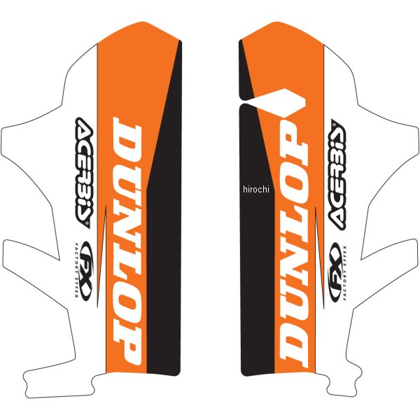 【USA在庫あり】 ファクトリーFX FACTORY EFFEX デカール フォークガード 08年-14年 KTM 4302-3621 JP店