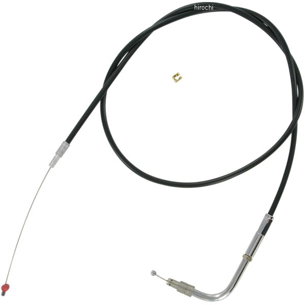 【USA在庫あり】 バーネット Barnett スロットルケーブル 45インチ 黒 02年 FLHT、02年-07年 FLHR DS-223540 JP店