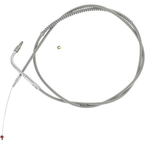  バーネット(Barnett)スロットルケーブル 49.5インチ ステンレス 96年-01年 FLHR、98年-01年 FLTR DS-223960 JP店