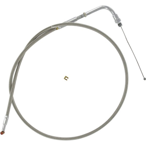  バーネット Barnett スロットル ケーブル 33インチ ステンレス 81年-89年 Big Twin、81年-85年 XL 56324-81C DS-223987 JP店