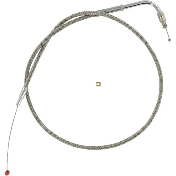 【USA在庫あり】 バーネット Barnett スロットルケーブル 28インチ ステンレス 99年-09年 FXSTB、12年以降 FLSTN 56432-98 DS-224083 JP店