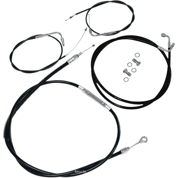 【USA在庫あり】 LAチョッパーズ LA Choppers ケーブル標準キット 黒 09年-14年 ソフテイル 18-20インチ用 0610-0361 JP店