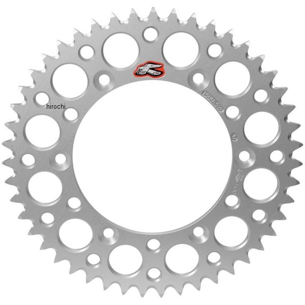 【USA在庫あり】 レンサル RENTHAL リア スプロケット 45T/520 83年以降 KTM、ハスクバーナ アルミ シルバー 1211-0078 JP店