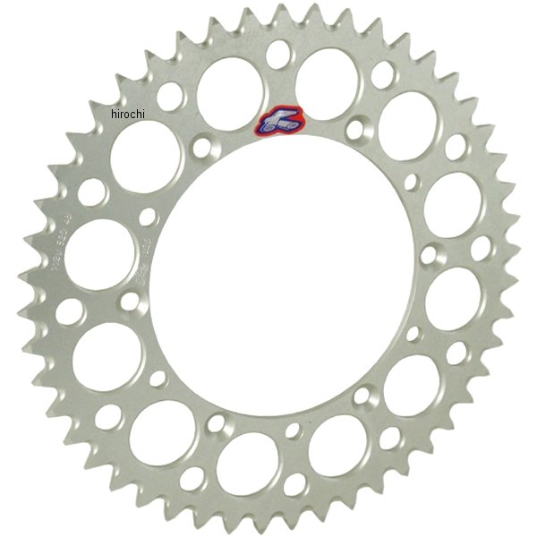 【USA在庫あり】 レンサル RENTHAL リア スプロケット 49T/428 04年以降 KTM 105、85 アルミ シルバー 1211-0091 JP店