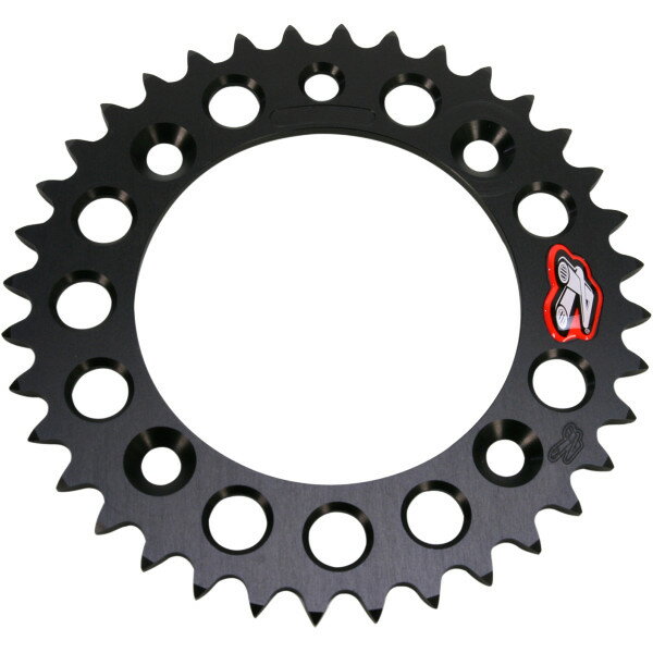【USA在庫あり】 レンサル RENTHAL リア スプロケット 36T/415 09年以降 KTM 50SX アルミ 黒 1211-1208 JP店