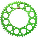 【USA在庫あり】 レンサル RENTHAL リア スプロケット 49T/520 80年-05年 カワサキ アルミ 緑 1211-1346 JP店