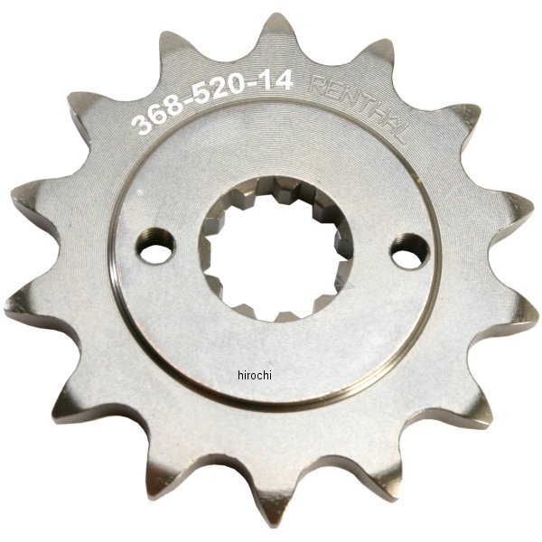 【USA在庫あり】 レンサル RENTHAL フロント スプロケット 14T/520 13年-14年 CRF250L スチール 1212-0876 JP店