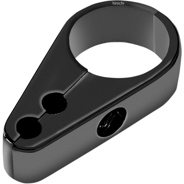 【USA在庫あり】 DRAG スロットル、アイドルケーブル クランプ 1.25インチ(32mm) デュアルケーブル 黒 0658-0076 JP店